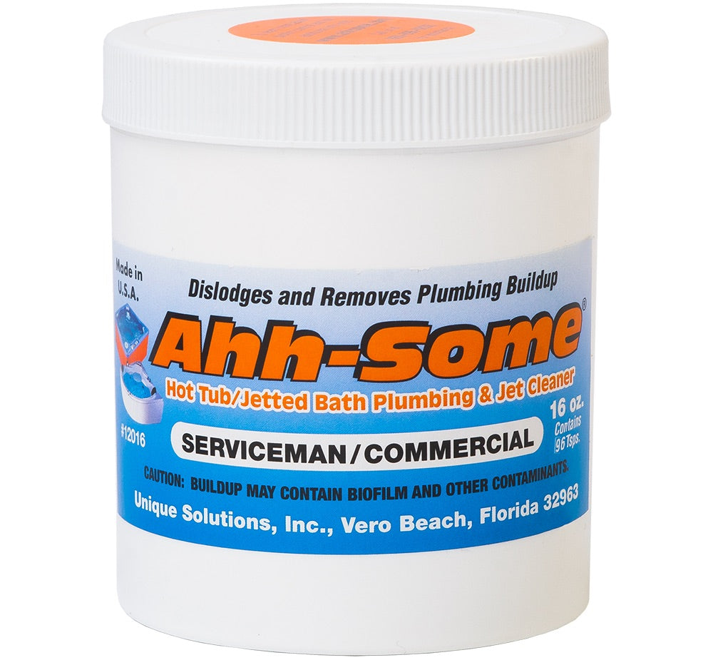 Ahh-Some - Jetted Tub Cleaner - America's Most Effective and Septic Safe  Hot Tub Cleaner - Jacuzzi Tub Plumbing - (16 oz.)