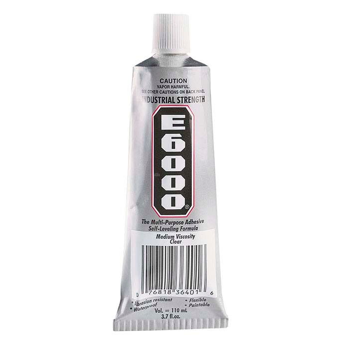 E6000 White Adhesive