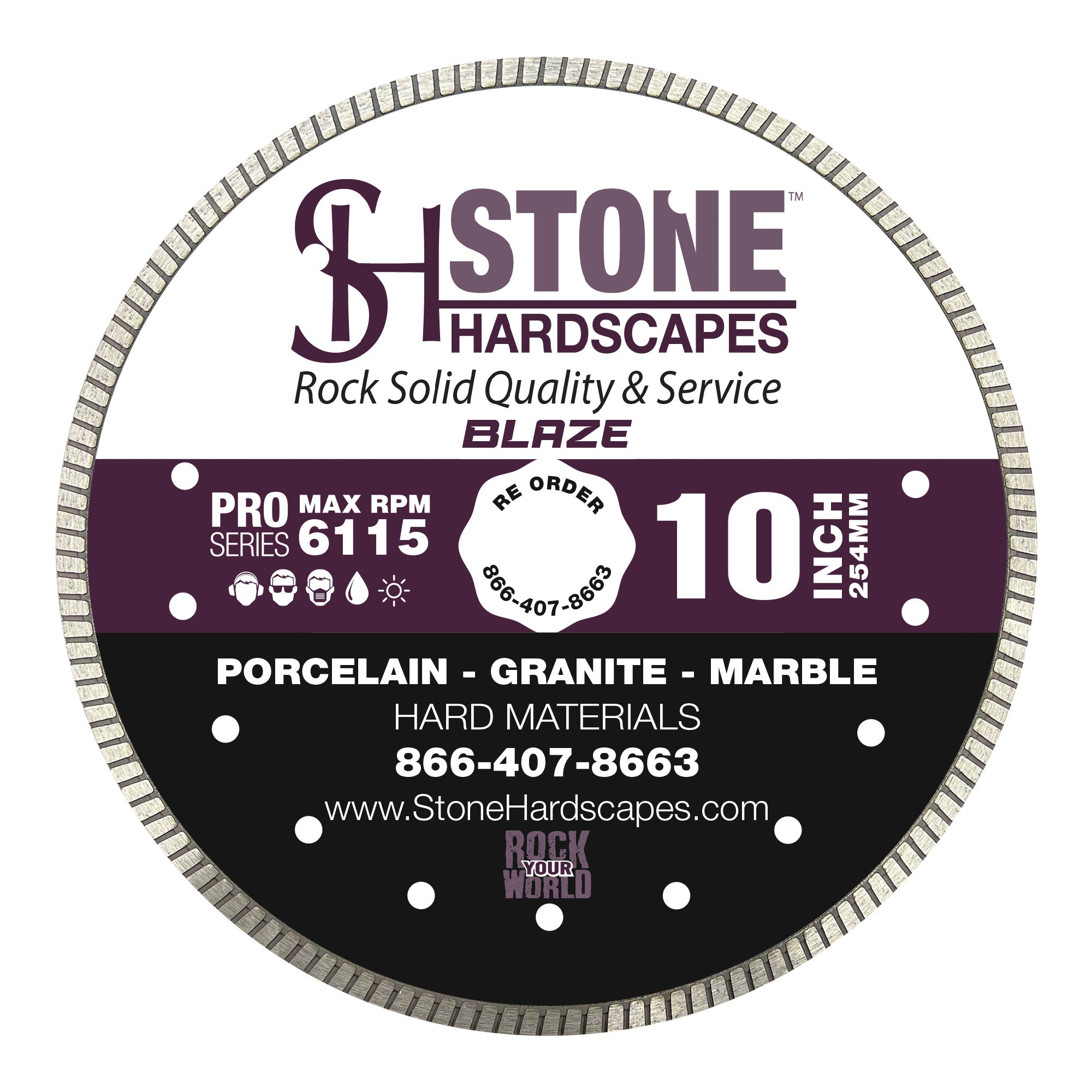 Stone Hardscapes Blaze 10”