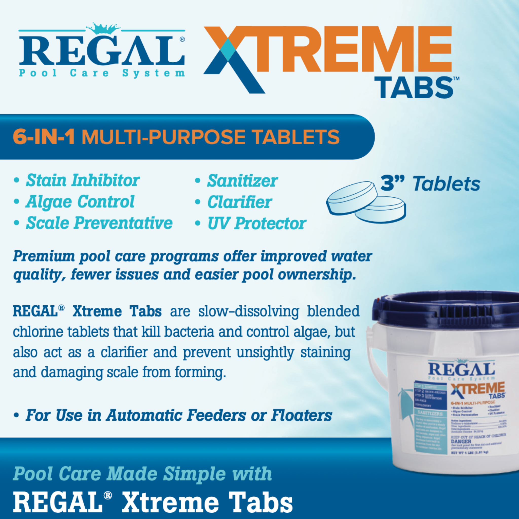 8 oz 3" Xtreme Tabs - 24pk