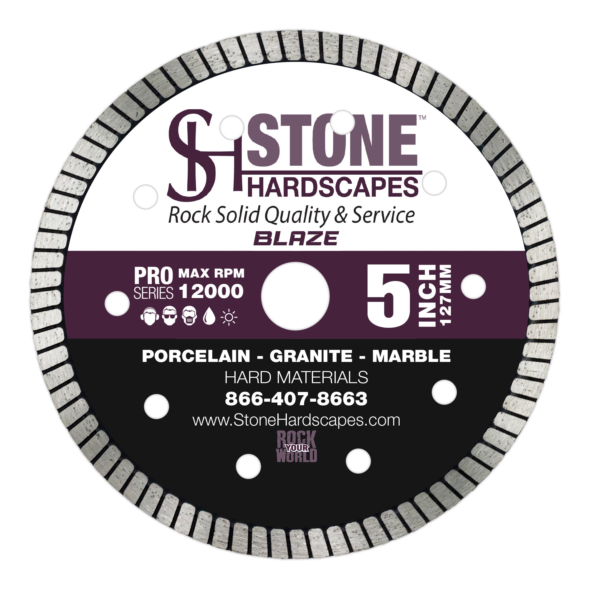 Stone Hardscapes Blaze 5”