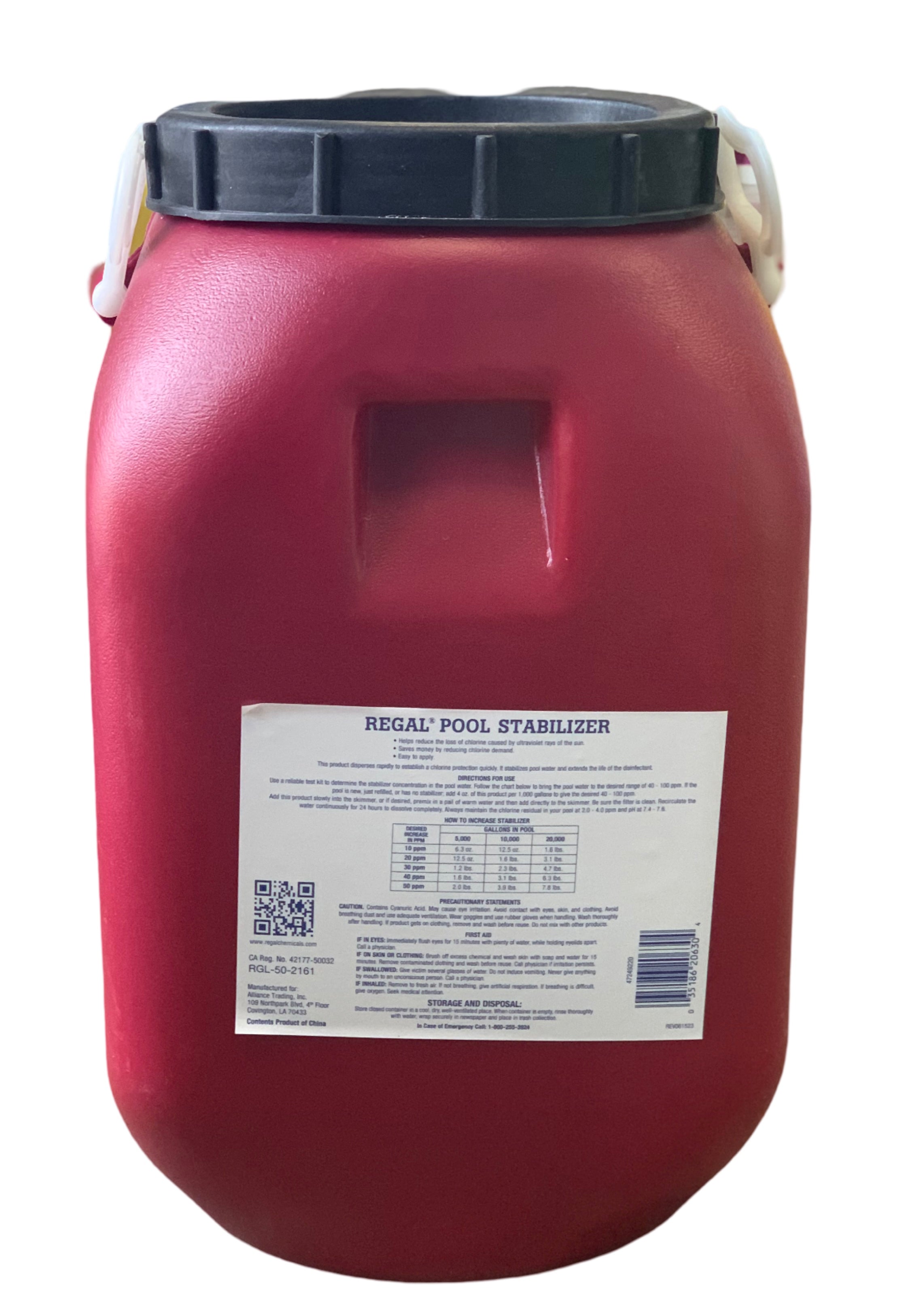 Regal Chemicals 50# Granular Pool Stabilizer