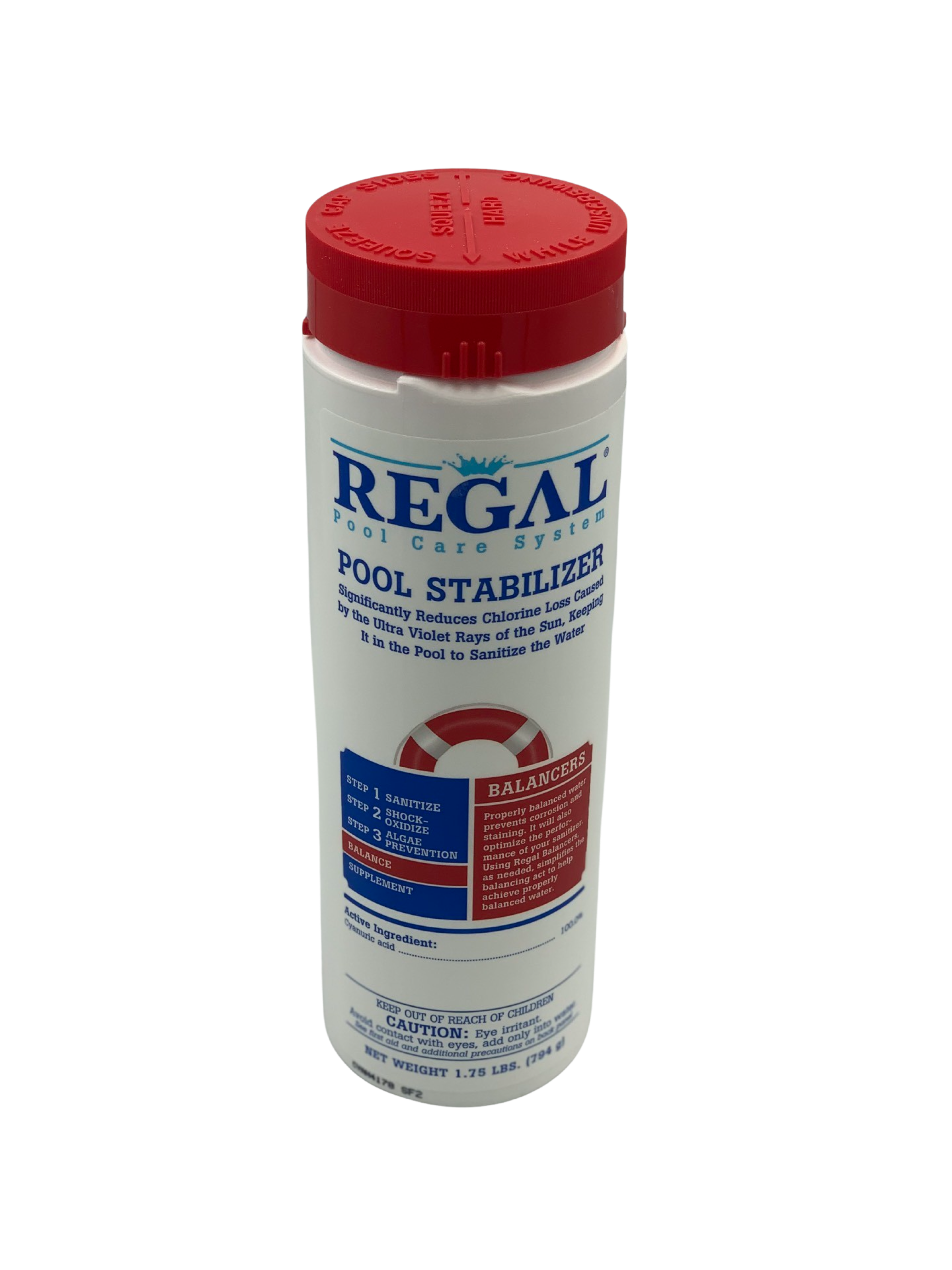 Regal Chemicals 1.75 lb Pool Stabilizer Bottle- 12001589