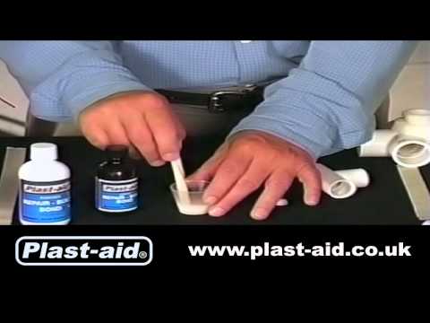 Plast-Aid Plastic Repair Glue/Epoxy 6oz